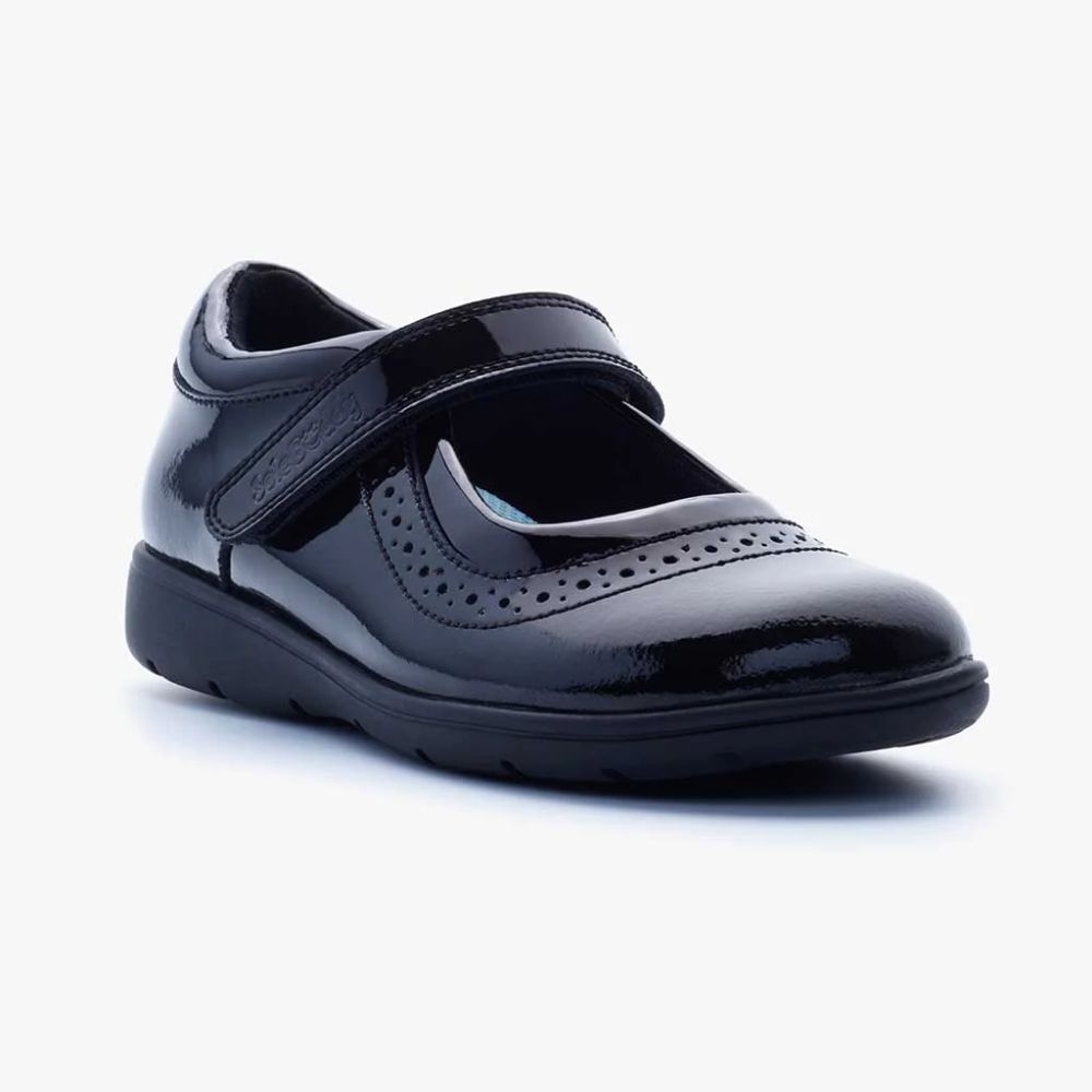 Vega Junior Girls Patent Leather Mary-Jane Shoe