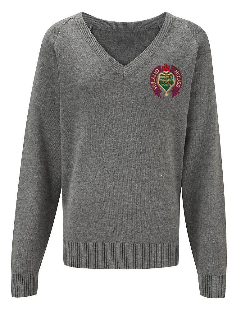 Hyland House Boys Knitted V-Neck Jumper