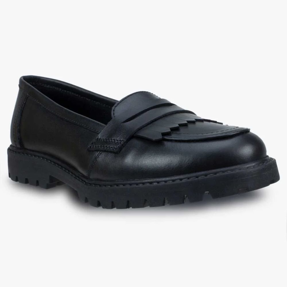 Willow Senior Girls Leather Loafer