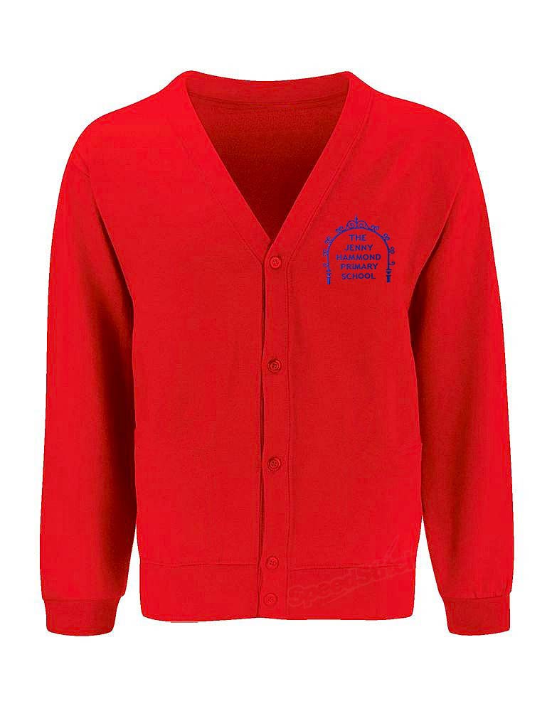 Jenny Hammond Sweatshirt Cardigan