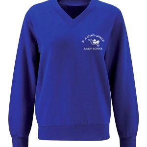 St Joseph's Junior V-Neck Sweatshirt