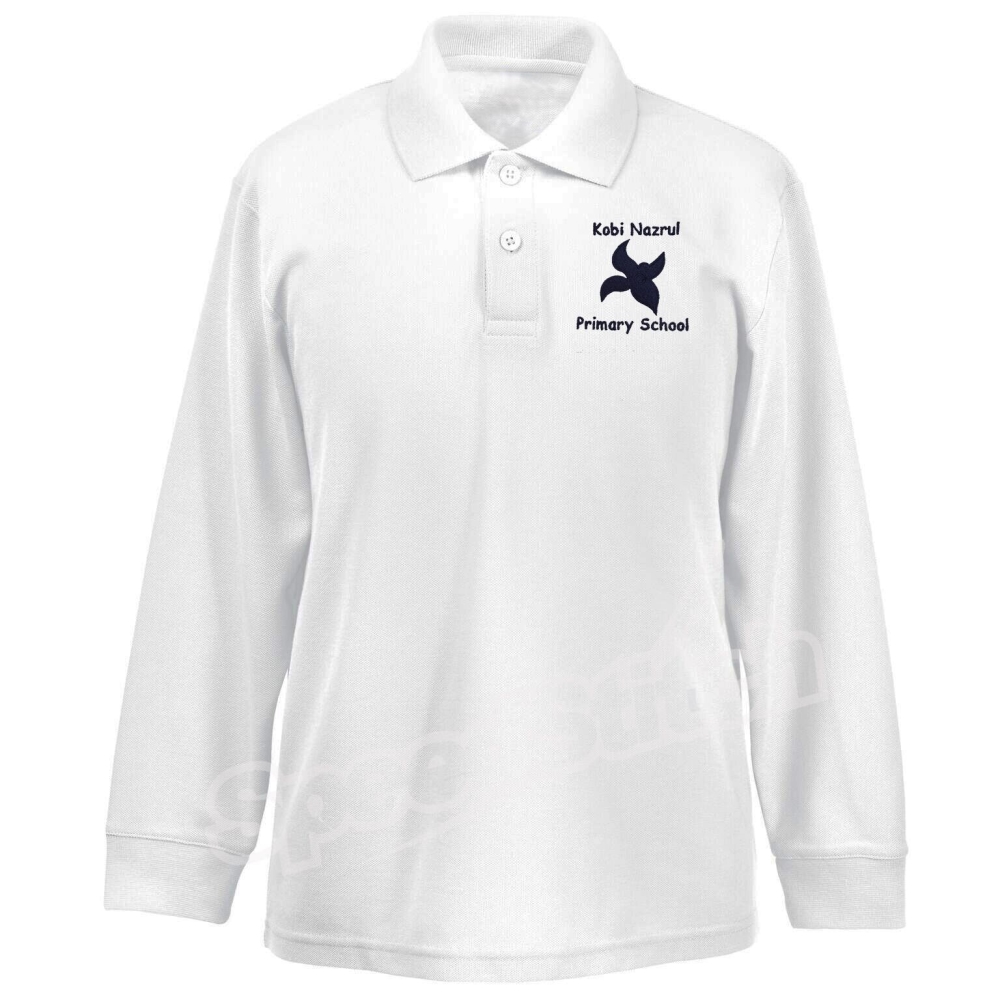 Kobi Nazrul Long Sleeve Polo Shirt 2pk