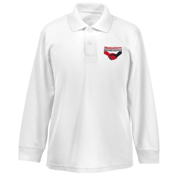 Mission Grove Long Sleeve Polo Shirt 2pk