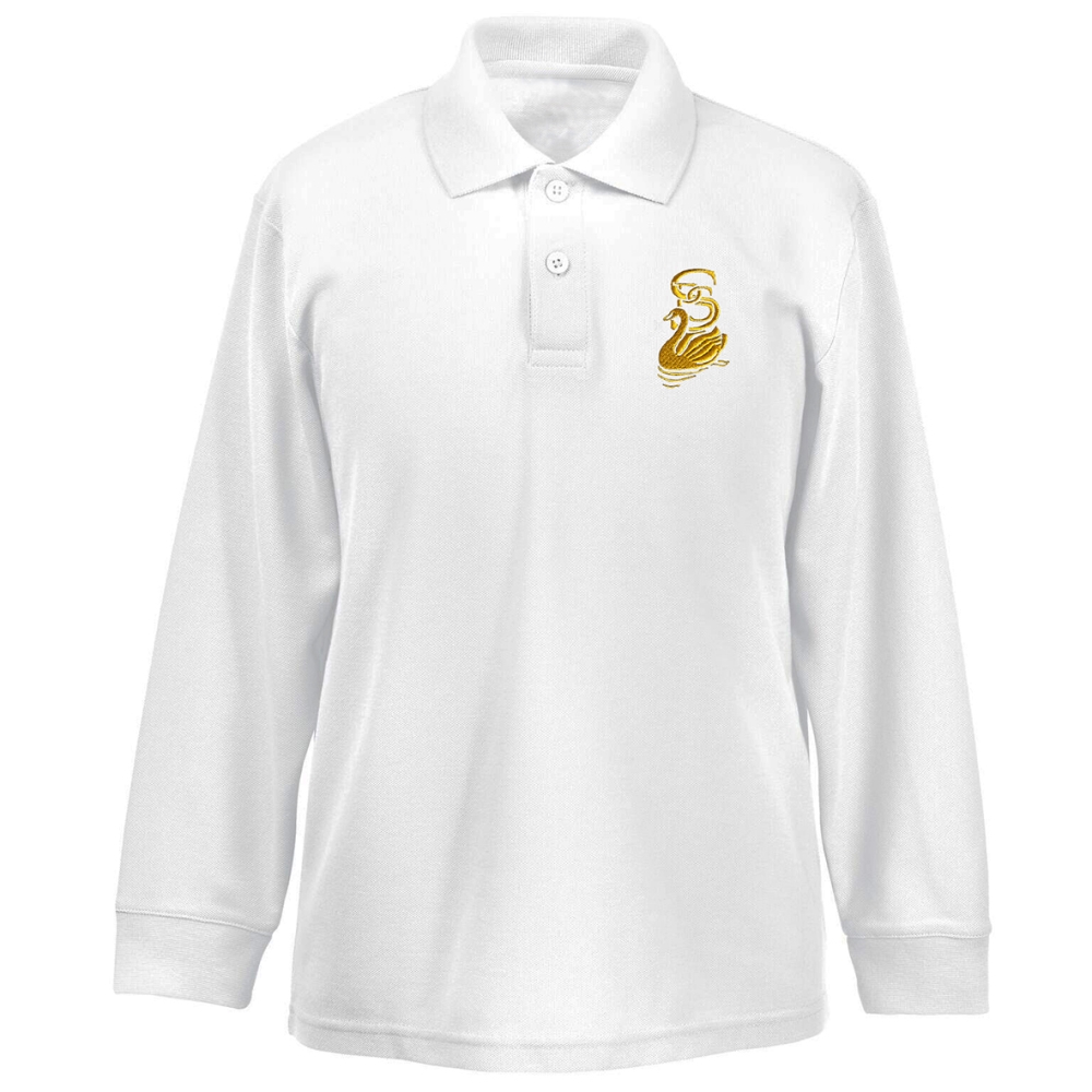 Snaresbrook Long Sleeve Polo Shirt 2pk