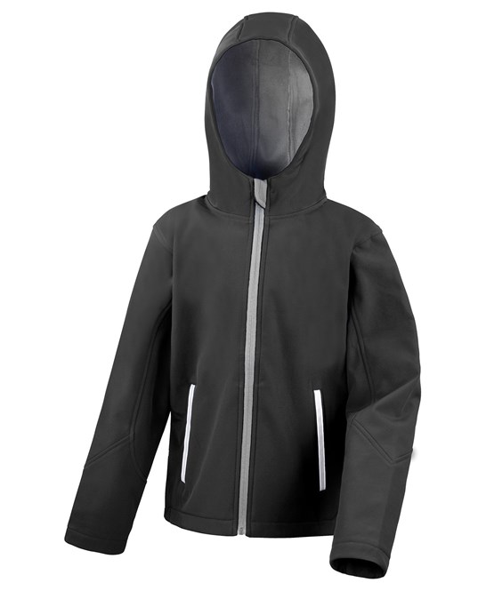 Junior Hooded Softshell Jacket