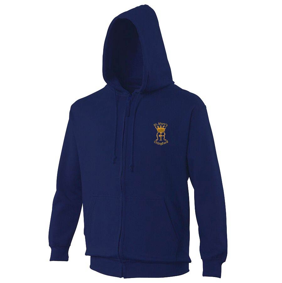 St Mary's PE Zip Hoodie