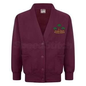 Ainslie Wood Sweatshirt Cardigan