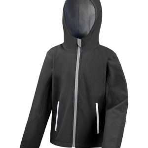 Junior Hooded Softshell Jacket