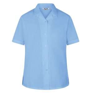 Short Sleeve Revere Blouse 2 pk