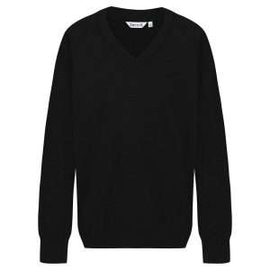 Cotton Mix Knitted V-Neck