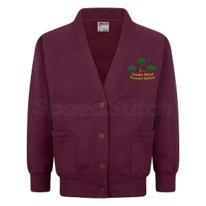Ainslie Wood Sweatshirt Cardigan