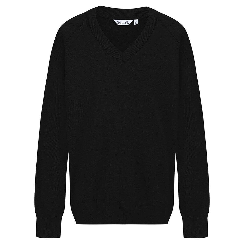 Cotton Mix Knitted V-Neck